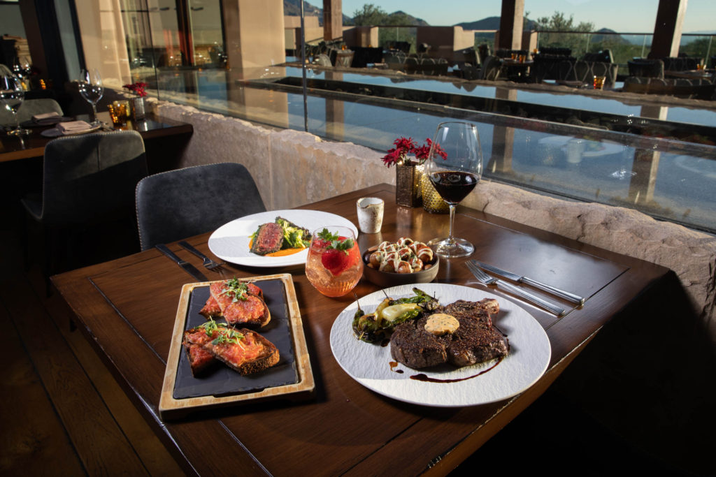 Dinner Spread at Talavera in Scottsdale AZ