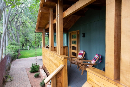 A Patio at Creekside Inn Sedona