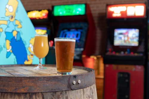 Beer and Games at BRI Arcade in Downtown Mesa