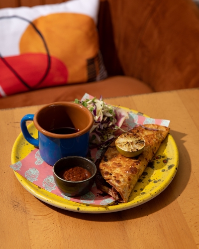 Birria Taco Grande at Chilte Restaurant and Bar in Downtown Phoenix Arizona ALT2