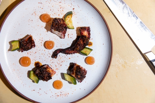 Charred Portuguese Octopus at Arboleda in Scottsdale Quarter