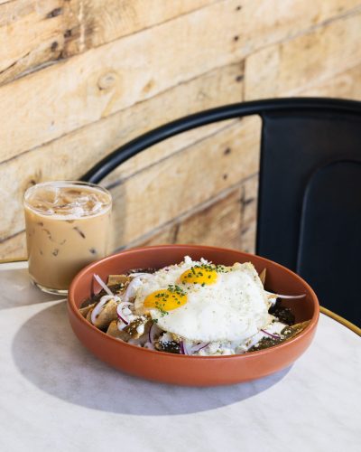 Chilaquiles at Fàme Caffe