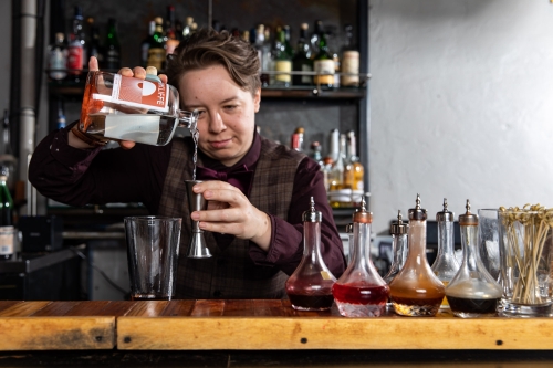 Cocktail Making at Annex Cocktail Lounge in Flagstaff AZ