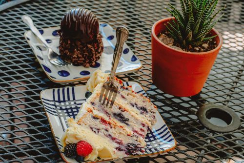 Desserts at Café a la C'Art