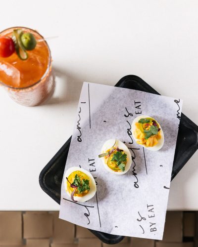 Deviled Eggs at Amelia's