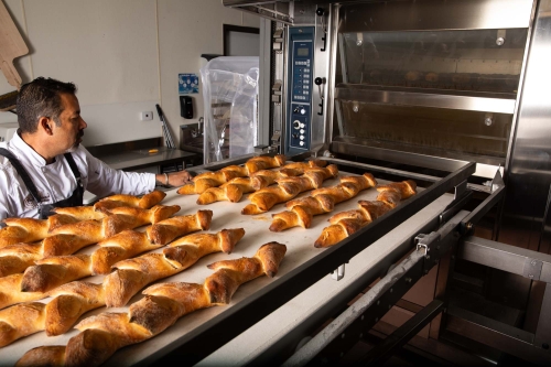 Don Guerra Making Bread at Barrio Bread 10