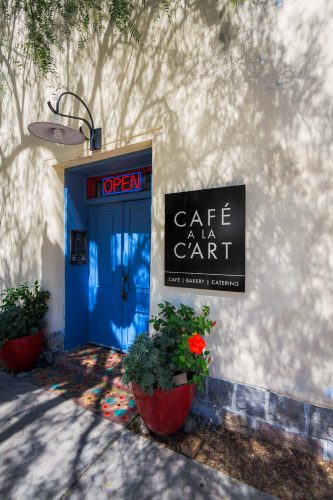 Entrance of Café a la C'Art