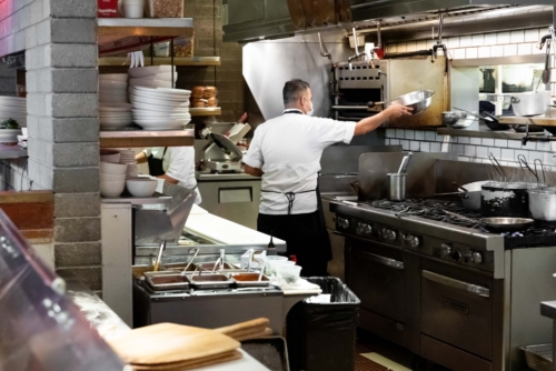 Kitchen at The Parlor Pizzeria