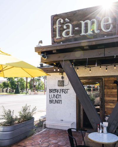 Exterior of Fàme Caffe