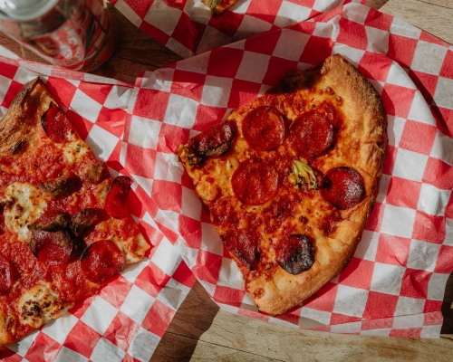 Firefighter Pepperoni _ Lasagna Pie at Hot Daisy in Phoenix AZ