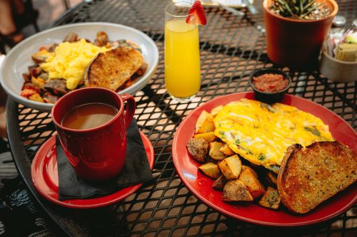 Food Spread at Café a la C'Art
