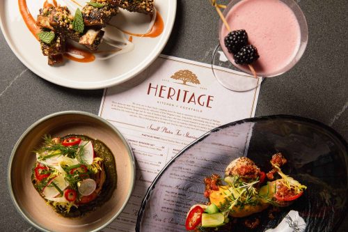 Food Spread at Heritage Kitchen  Cocktails