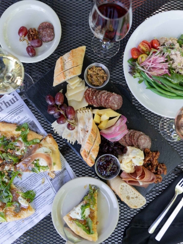 Food Spread at Page Springs Cellars