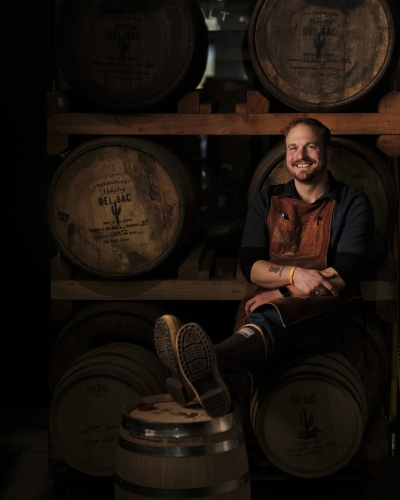 Head Distiller for Whiskey Del Bac: Courtesy of Whiskey Del Bac