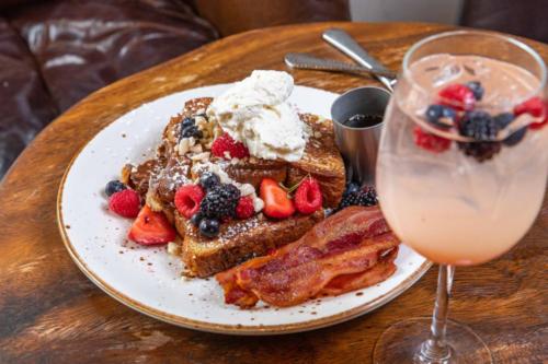 French Toast at Weekend Brunch at Hermosa Inn