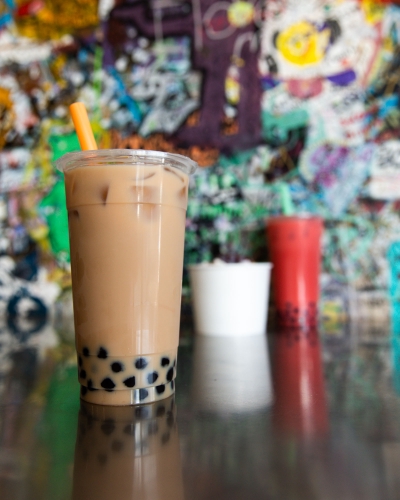 House Milk Tea with Boba from The Street Boba in Mesa AZ