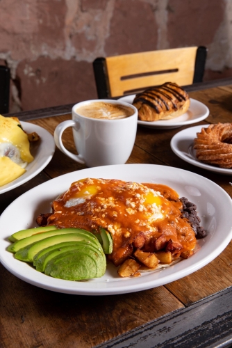 Huevos Rancheros at Tourist Home in Flagstaff Arizona ALT