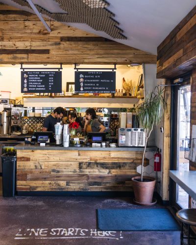 Interior of Fàme Caffe