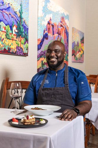 Jabari Corbin of Atlas Bistro