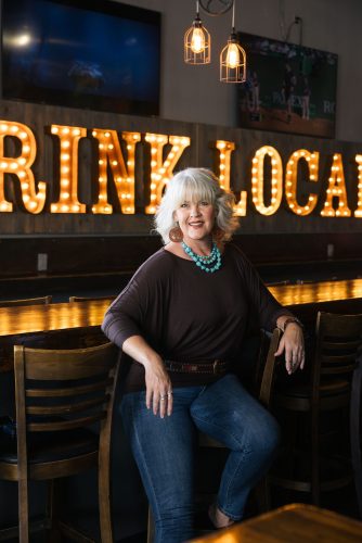 Laura Hansen of saddle mountain brewing company