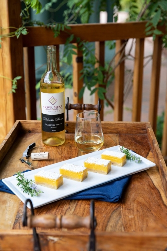 Lemon Bars  Local Wine at Creekside Inn Sedona