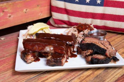 Liberty Station Tavern BBQ Platter