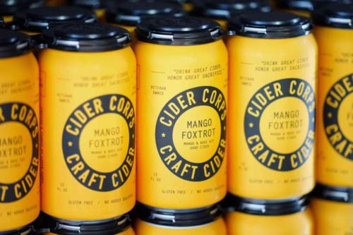 Mango Foxtrot Cans - Photos Courtesy of Cider Corps
