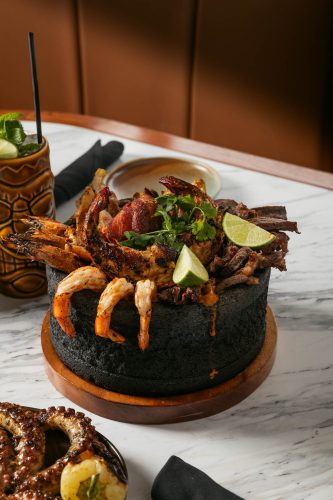 Molcajete Caliente at Marisco Boys