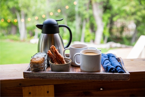 Morning Coffee at Creekside Inn Sedona ALT