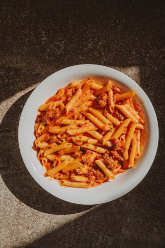 Pasta with Sausage The Gladiator Sandwich at DeFalco's Italian Deli  Grocery