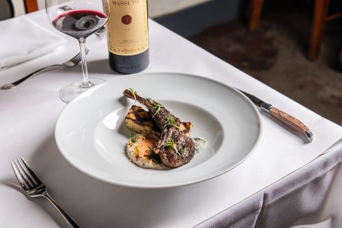 Seared Lamb at Atlas Bistro