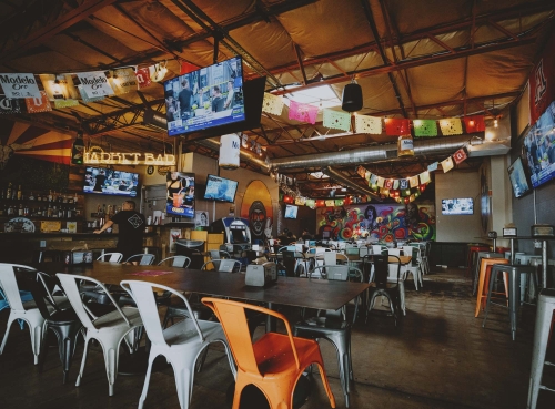 Seating Area at American Eat Co. in Tucson AZ