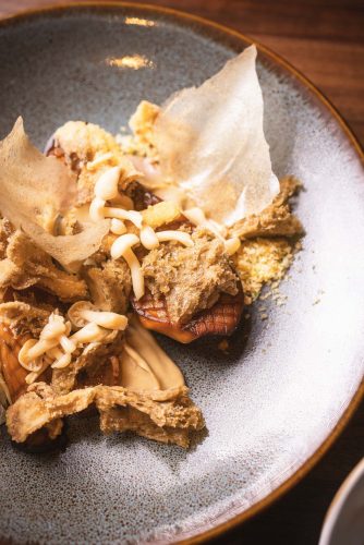 Shrooms Plate at Liquor Pig