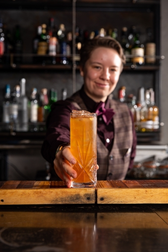 Sierra Madre Cocktail Making at Annex Cocktail Lounge in Flagstaff AZ ALT9