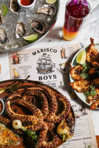 Spread of Food at Marisco Boys