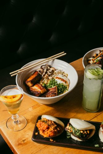 Steamed Buns and Ramen at Clever Koi