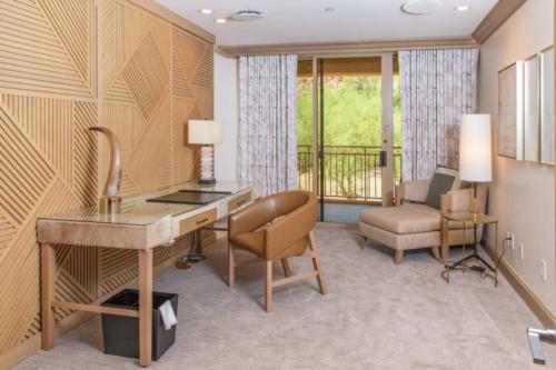 The Den in the Presidential Suite at Canyon Suites at the Phoenician