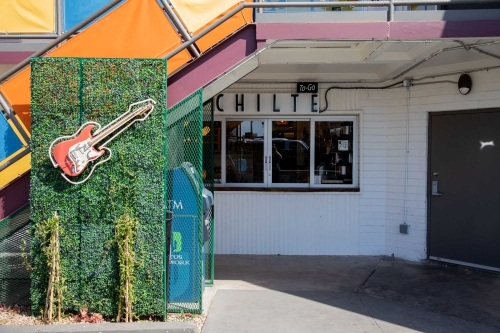 The Togo Window at Chilte Restaurant and Bar in Downtown Phoenix Arizona