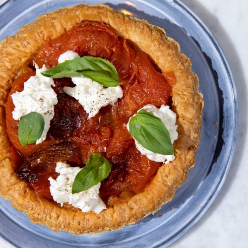 Tomato Tart at Francine in Old Town Scottsdale Arizona