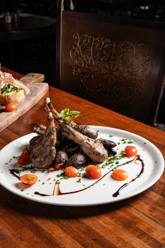 Wood-Fire Roasted Lamb at Fabio on Fire