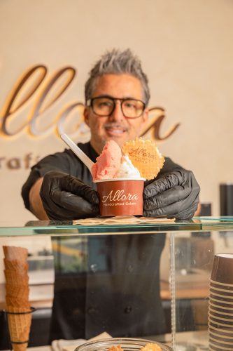 blood orange  greek yogurt gelato 3