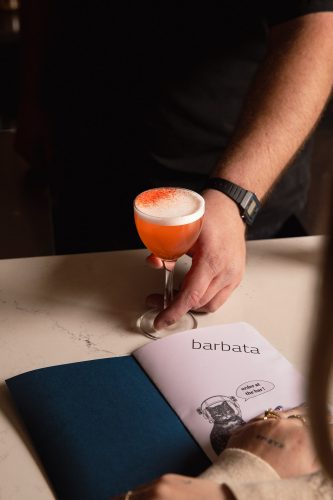 cocktail at barbata 
