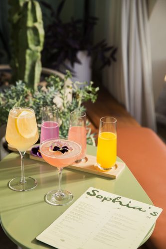 cocktails at sophia's