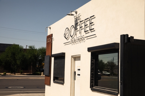 exterior of the coffee builders