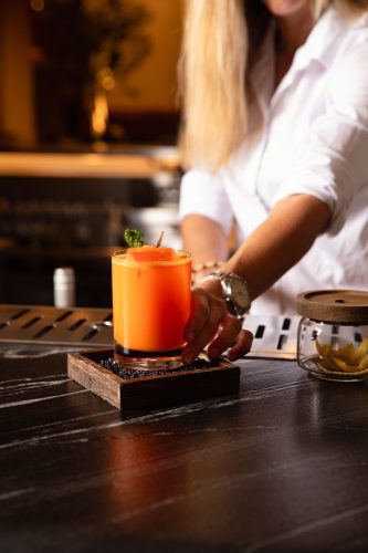 fancy a carrot cocktail at teleferic barcelona