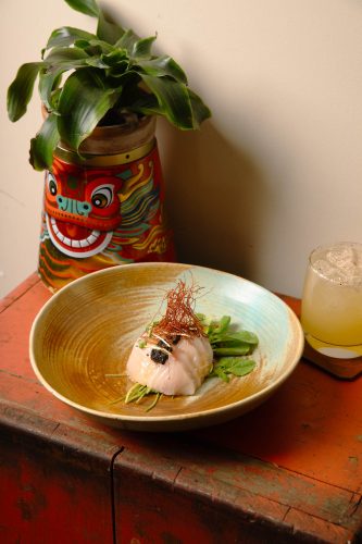 hamchi sashimi at mixela