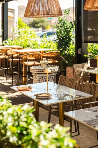 outdoor seating at noor mediterranean 2